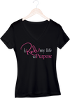 I Rule My Life w/Purpose V-Neck T-shirt