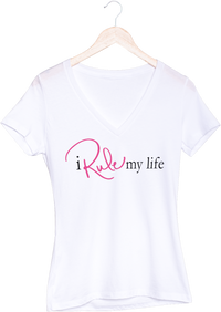 I Rule My Life V-Neck Signature T-shirt